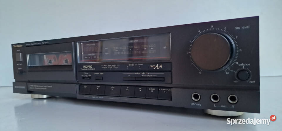 Magnetofon Technics RSB505 Casette deck 505 Międzychód