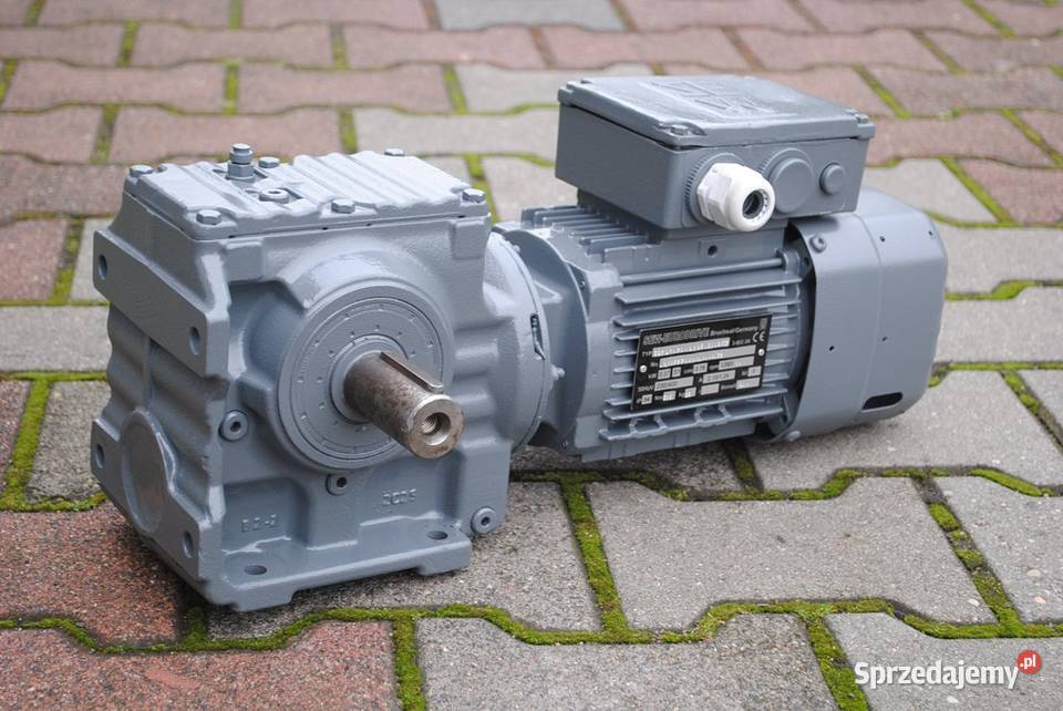 Motoreduktor kątowy 037kw 10obrmin z hamulcem Kargowa sprzedam