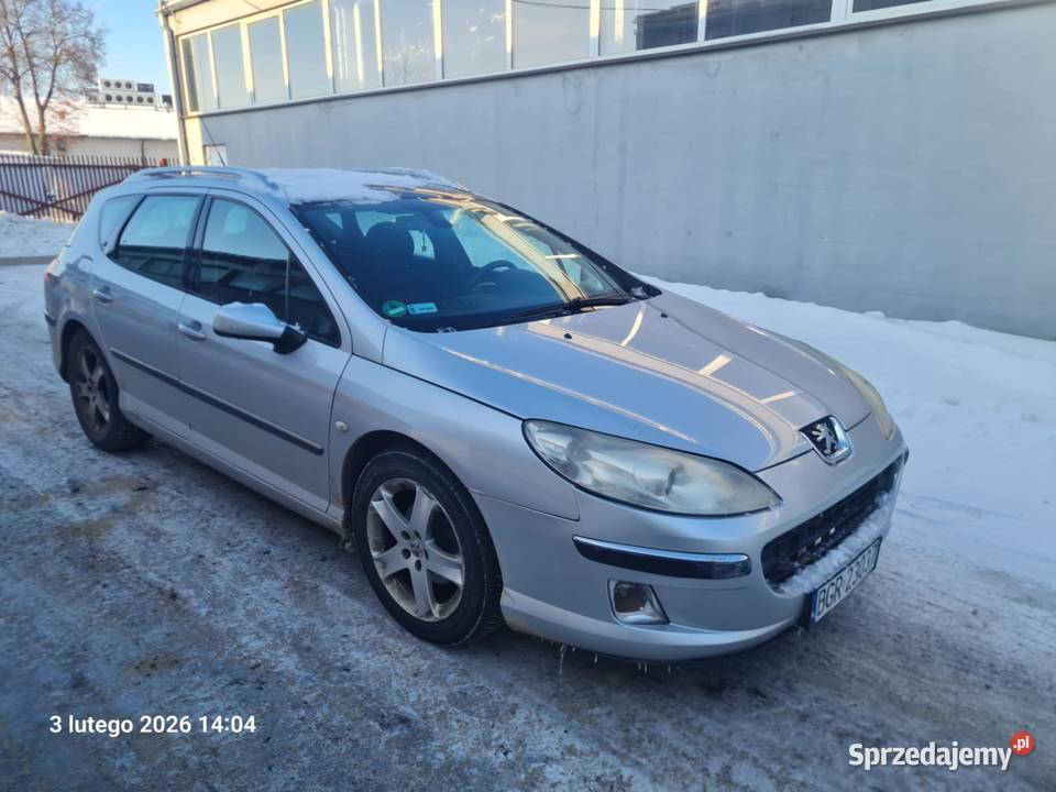 PEUGEOT 407 AUTOMAT 2005r nieuszkodzony Grajewo