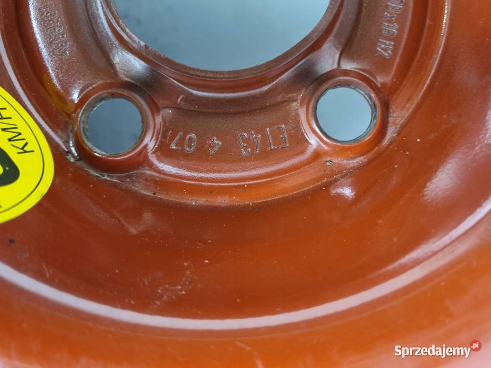 KOŁO DOJAZDOWE dojazdówka Saab 93 95 95 11570 Samochodowe Chełm