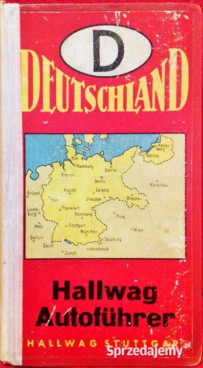 Hallwag Autofhrer von Deutschland 193738 sprzedam