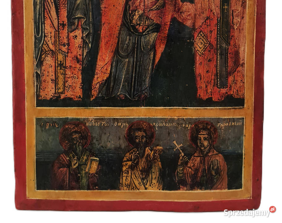 Ikona dwupolowa Matka Boża Hodegetria 0361 Warszawa