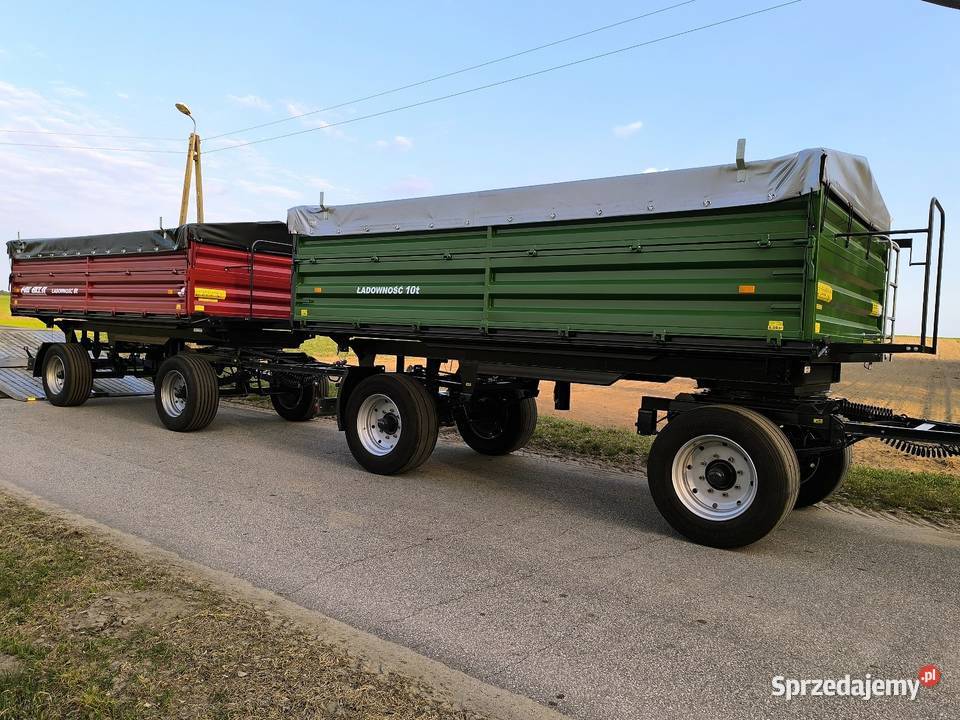 Przyczepa rolnicza IFA 10T HW8011 Nowa odbudowie nieuszkodzony lubelskie Czemierniki