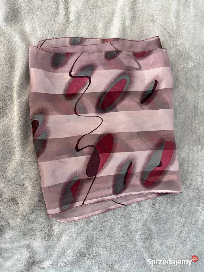 Chustka chusta apaszka różowa HIT Jasło