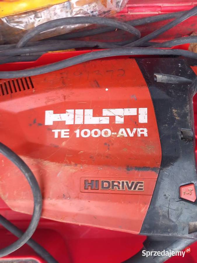 Młot Hilti TE 1000AVR 110V plus Transformator Chałupki Dębniańskie