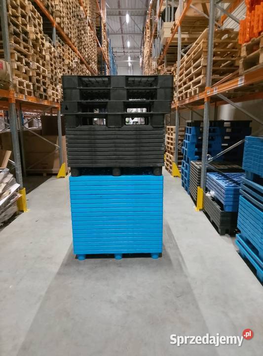 Palety plastikowe solidne bez zniszczęn