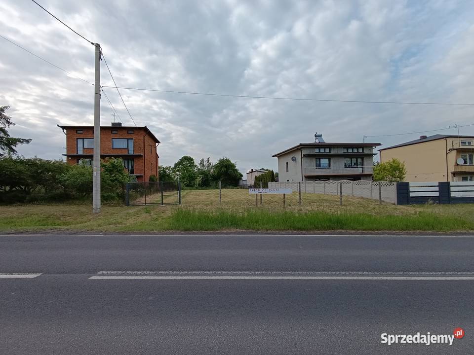 Sprzedam działkę budowlaną z mediami z wz Radomsko sprzedam