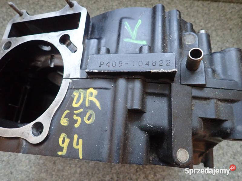 DWA KARTERY BLOK SILNIKA SUZUKI DR 650 P405 RS Części i akcesoria motocyklowe Strzelce Krajeńskie