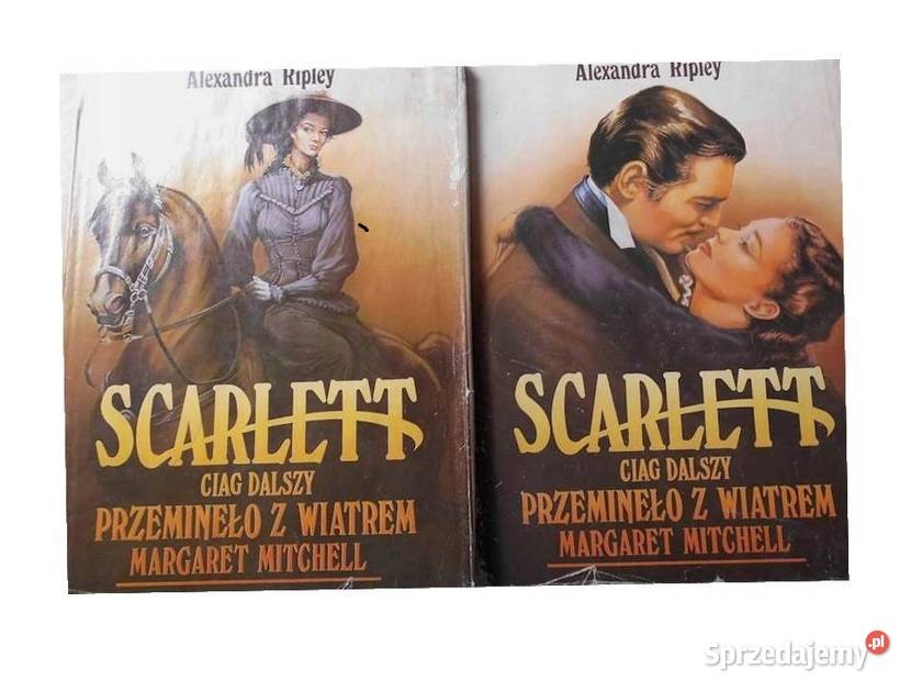 Scarlett ciąg dalszy PRZEMINĘŁO Z WIATREM 2 literatura piękna - proza zagraniczna Szczecin