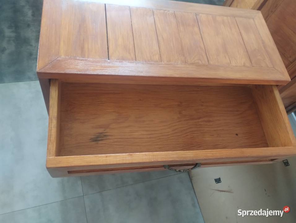 Drewno lite styl rustykalny meble z duszą 70cm Warszawa