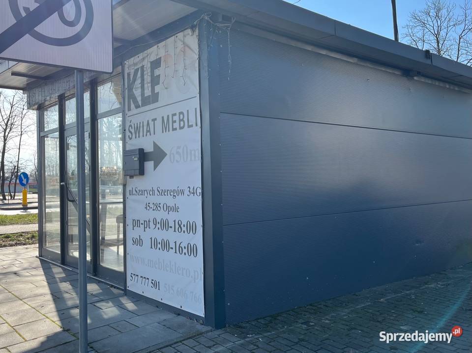 Sprzedam Pawilon handlowousługowy wolnostojący Opole