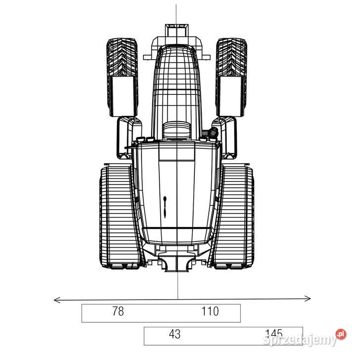 Kosiarka pionowa 195 m z hydraulicznym wysuwem Maszyny rolnicze Piątek sprzedam