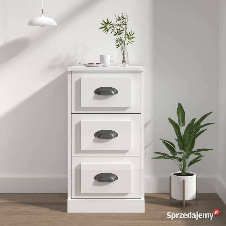 Szafka biała z połyskiem 36x355x675 WM816218 Warszawa