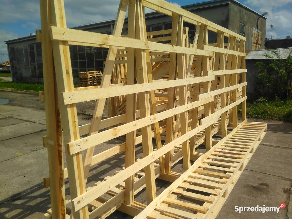Stojaki drewniane do transportu OKIEN SZYB FASAD Stargard