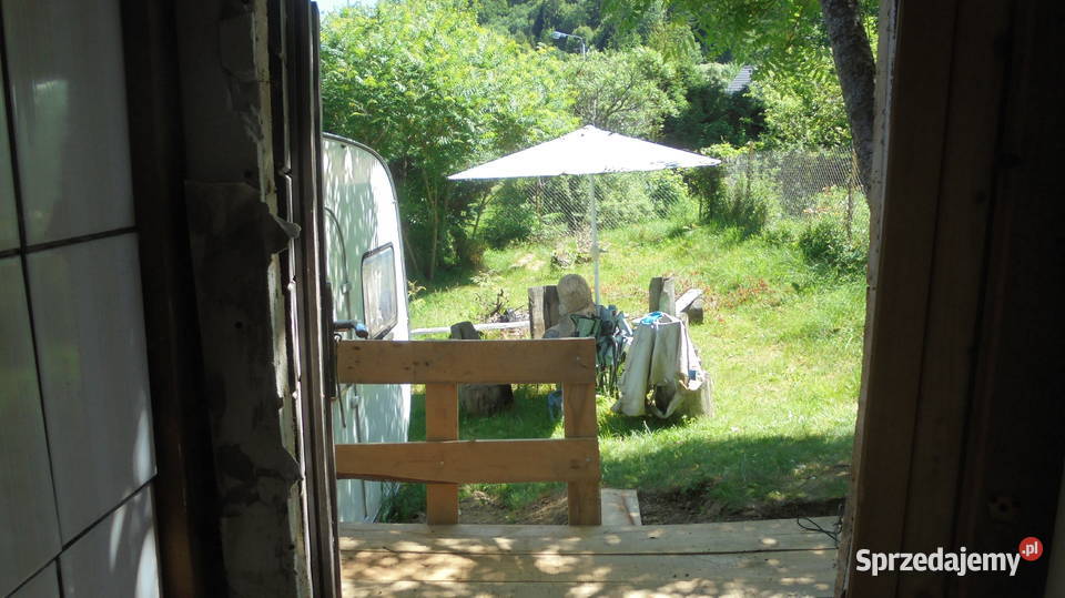 domek letniskowy przyczepa campingowa Dwernik sprzedam