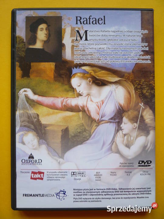 Rafael NOWY Film DVD Wielka Kolekcja Sławnych Szczecin