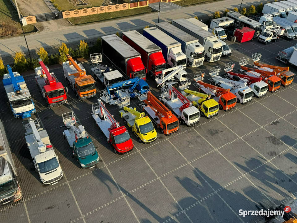 Iveco Daily 55S17W 4x4 Zwyżka 19m Versalift Lat świętokrzyskie Widełki