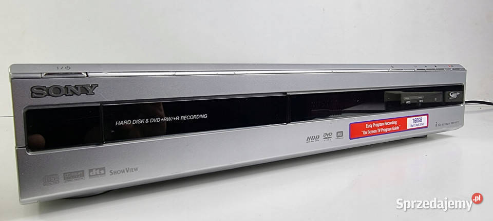 SONY CD RDR hx 717 Nagrywarka DVD HDD odtwarzacz Międzychód
