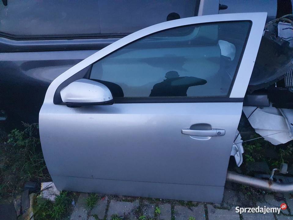 DRZWI LEWY PRZÓD OPEL ASTRA III H KOMBI SREBRNE osobowe wielkopolskie