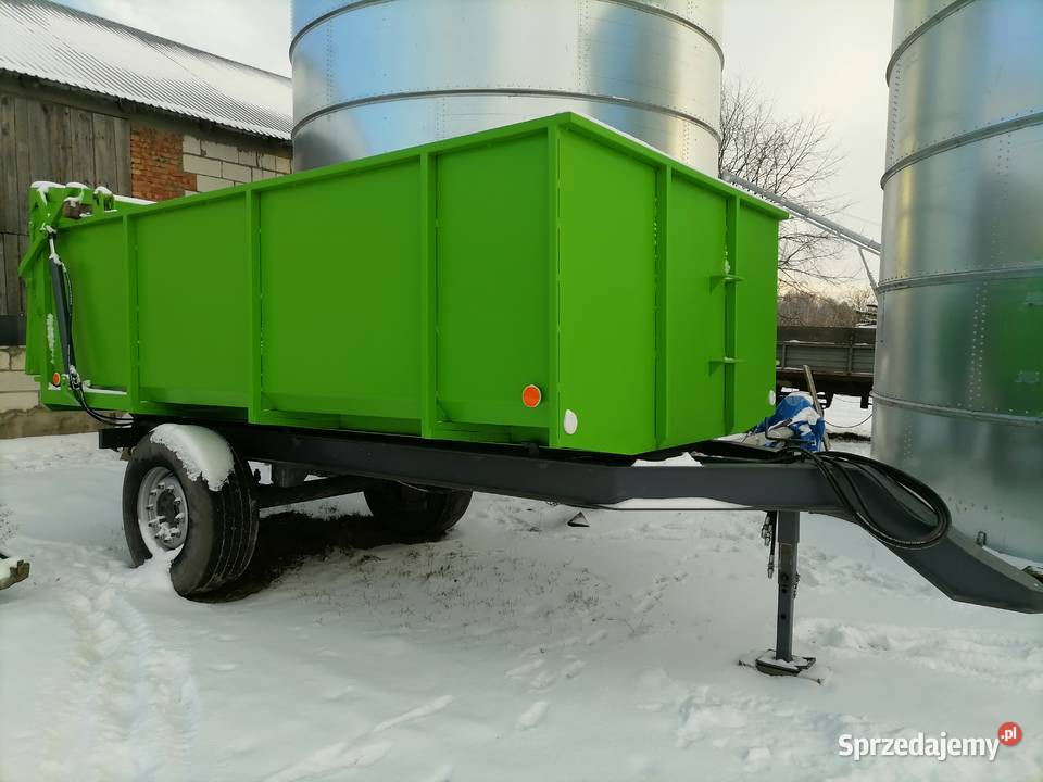 Przyczepa wywrotka jednoosiowa skorupowa Jeruzale sprzedam