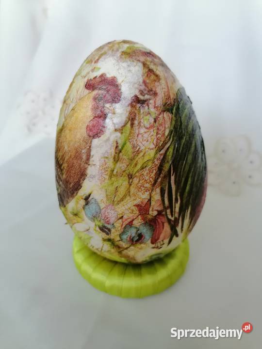 jajo pisanka ozdoba hand made 12 mazowieckie Sierpc