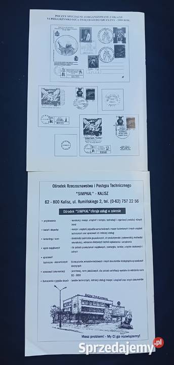 Kwartalnik Filatelista Kaliski numery 2 62 i 4 Koźminek
