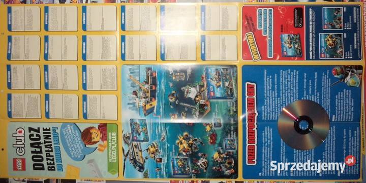 15x Lego katalogi plakaty foldery friends castle Rzeszów