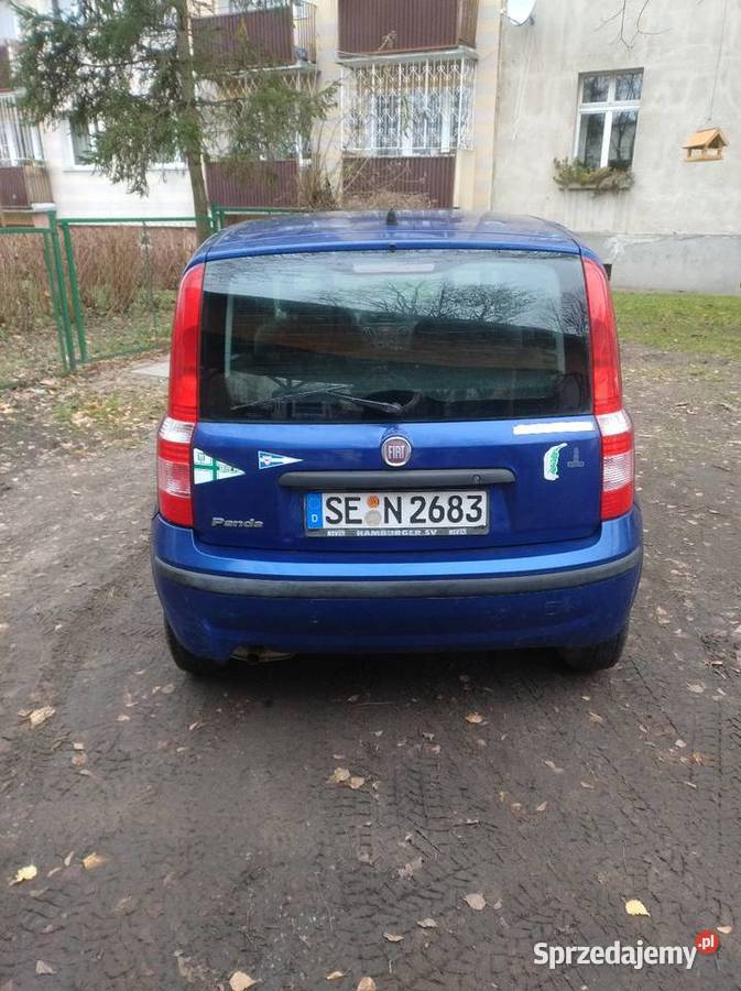Fiat Panda 11 B 2009 r z Niemiec Bez Rdzy warmińsko-mazurskie Elbląg