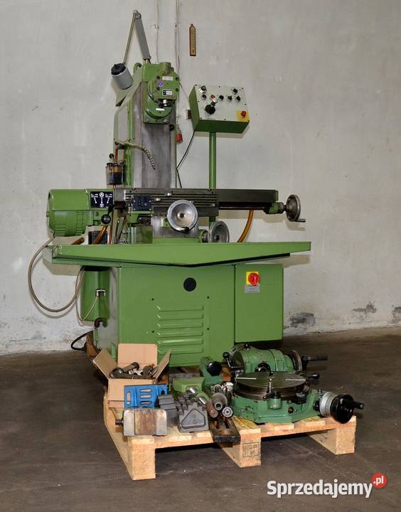 Frezarka Uniwersalna Hermle FW 801 Wyposarzenie Jawor