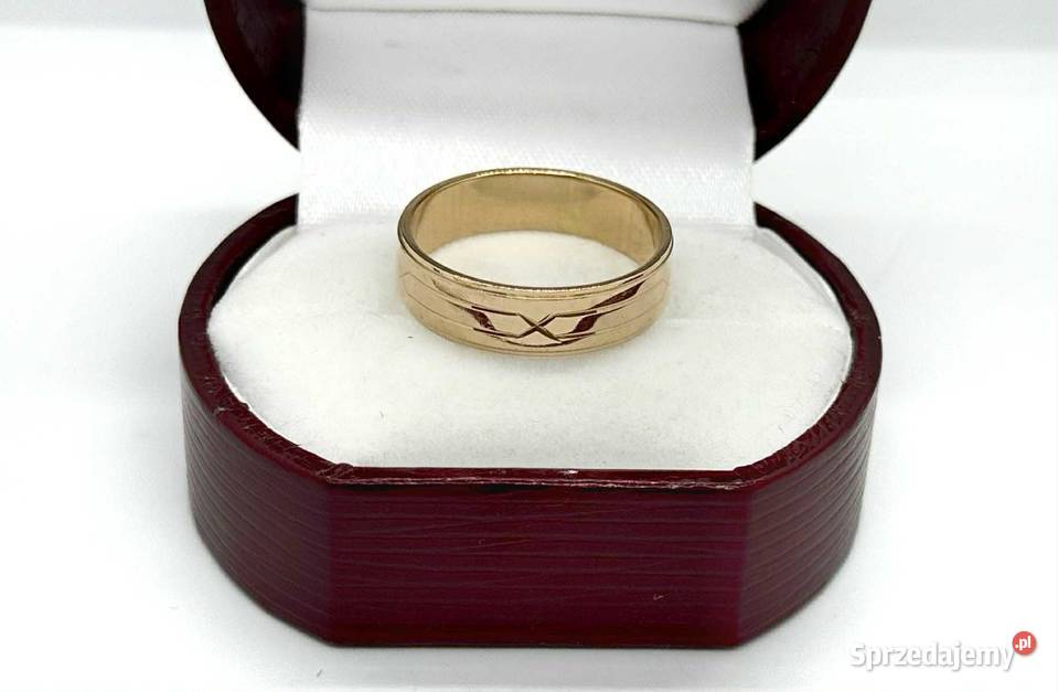 Złota Obrączka pr585 584g złoto Elbląg