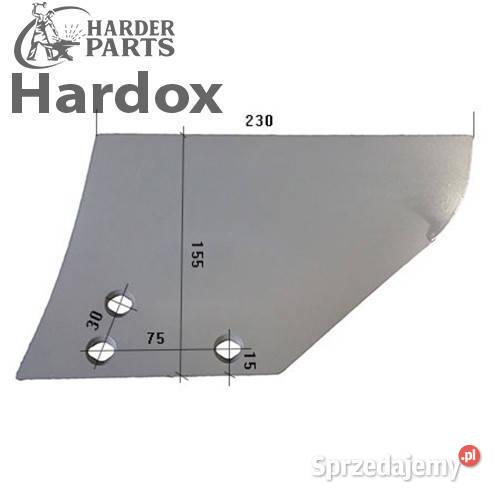 Odkładnia przedpłużka HARDOX 618115L części do Suwałki sprzedam