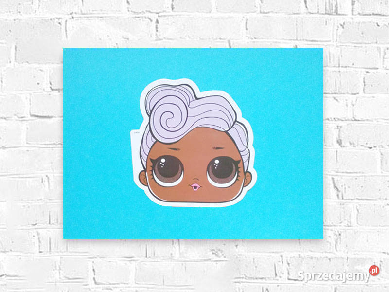 niebieski plakat dziewczynki lol surprise lubelskie Lublin