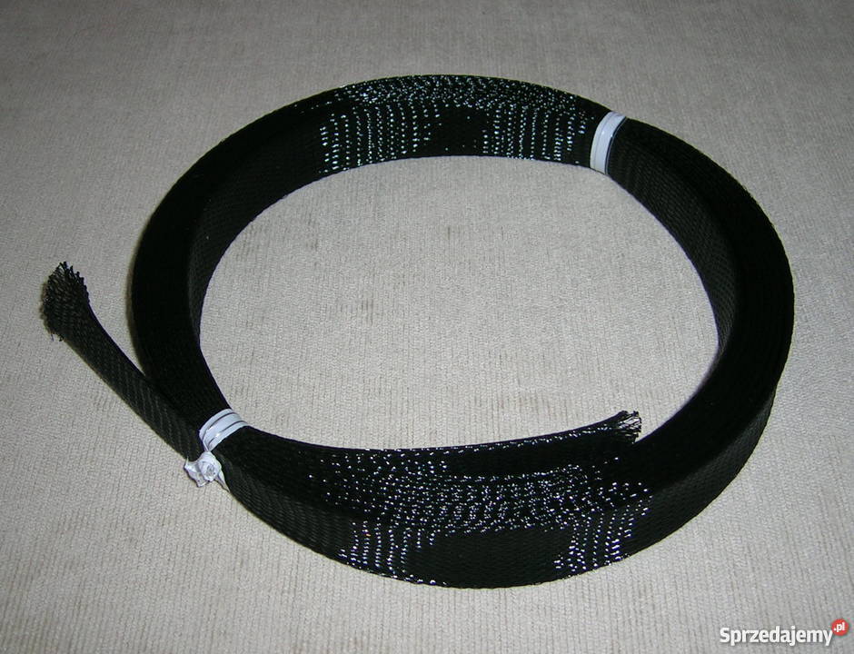 osłona kabli 27mm pleciona poliestrowa 5m mazowieckie