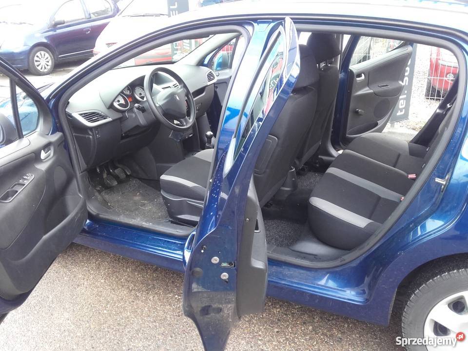Ładny Peugeot 207 16hdi 5 drzwi hatchback Hatchback Kościerzyna