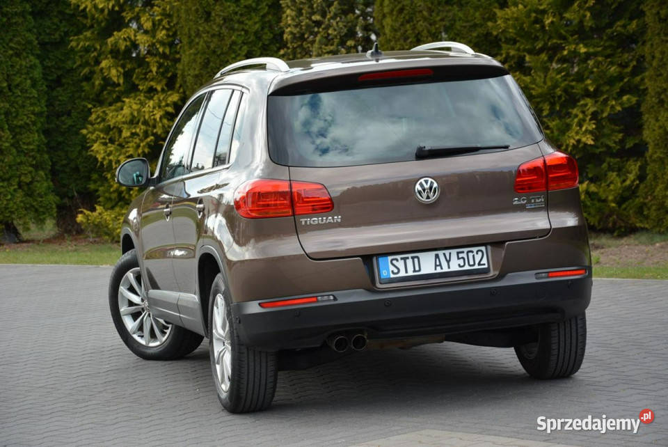 Volkswagen Tiguan Lift Toffee Brown Navi wspomaganie kierownicy Ostrów Mazowiecka
