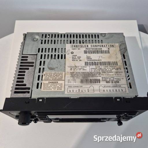 Unikatowe radio JEEP ZJ 9298 na płyty i kasety Koszalin