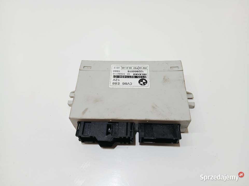 MODUŁ STEROWNIK DACHU CABRIO BMW E88 9211494 Pozostałe Strzyżewice
