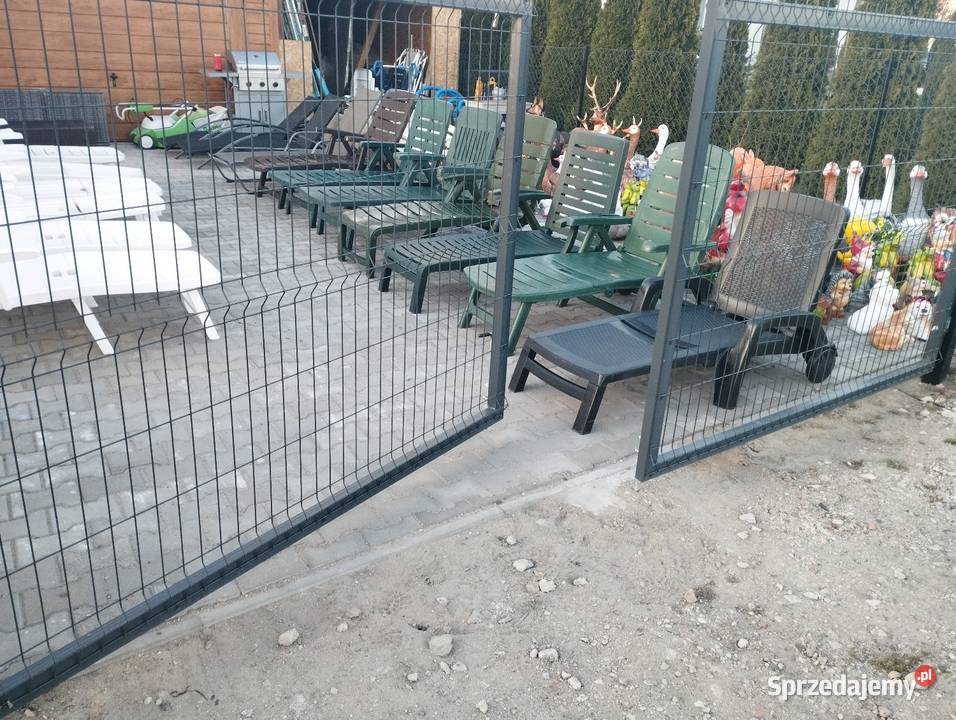 Leżak ogrodowy technorattan Szamotuły sprzedam