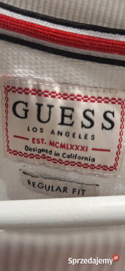 Oryginalna białoczarna bluza Guess rM Tarnów