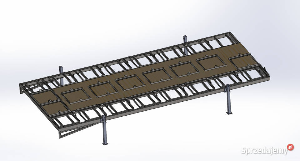 Platforma mobilna do przewozu uli Odrowąż