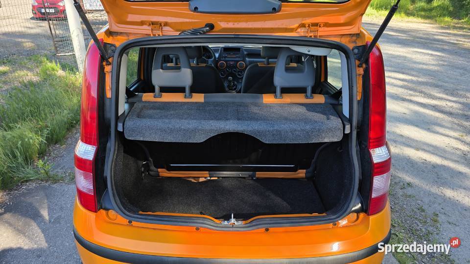Fiat Panda II 12 60 Klimatyzacja Alufelgi wspomaganie kierownicy Panda Jastrzębie-Zdrój