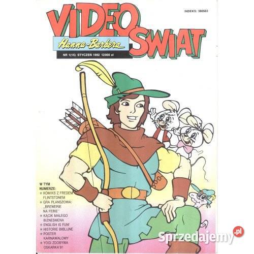 Video Świat HannaBarbera 1 15 styczeń 1992 śląskie