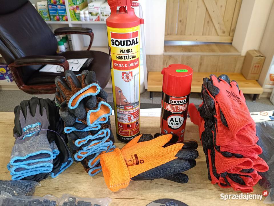 Rękawice BHP WAMPIRKI ZIMOWE NITRYLOWE Średnia Wieś