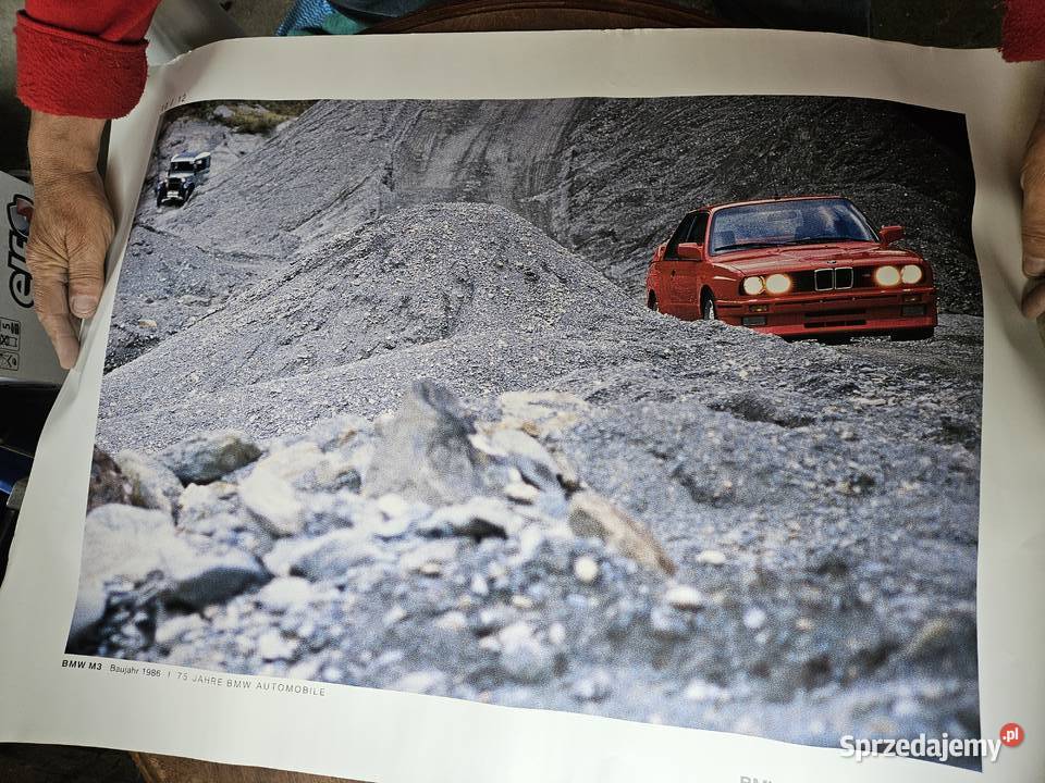 Plakat bmw m3 132 Poznań