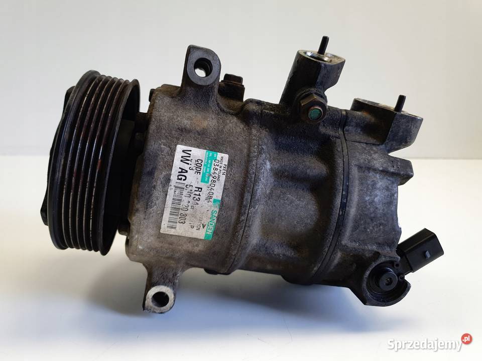 SPRĘŻARKA KLIMATYZACJI VW Passat B6 20 TDI Rudka