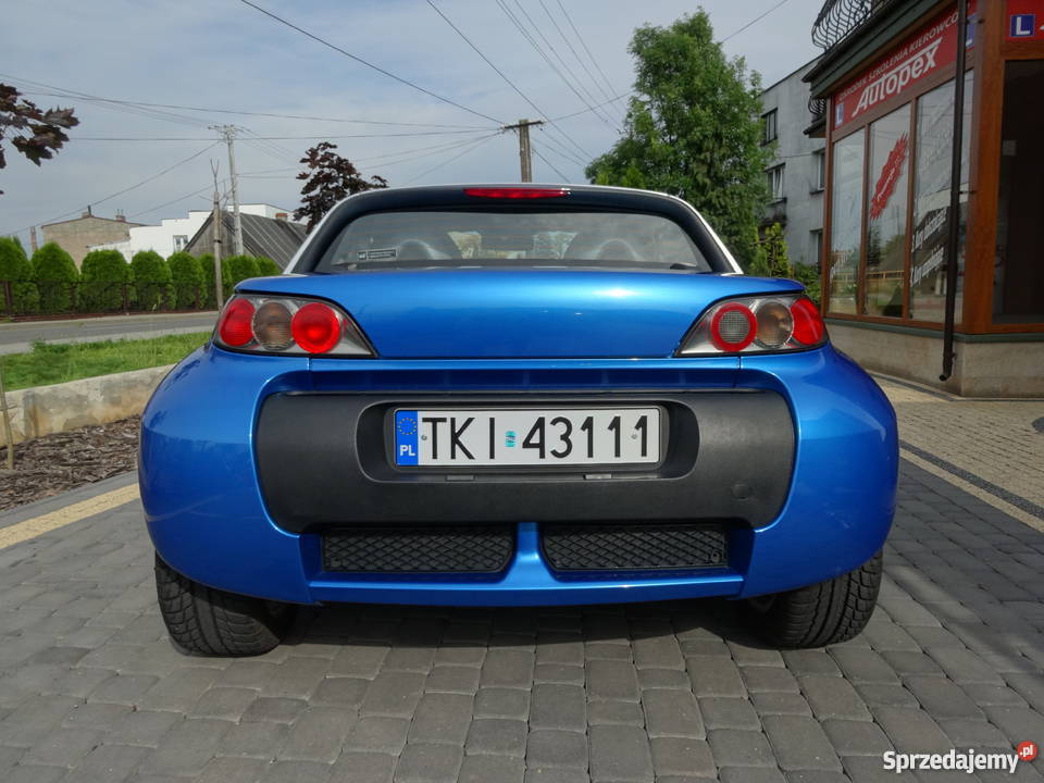 Smart Roadster Turbo DOINWESTOWANY kabriolet Motoryzacja