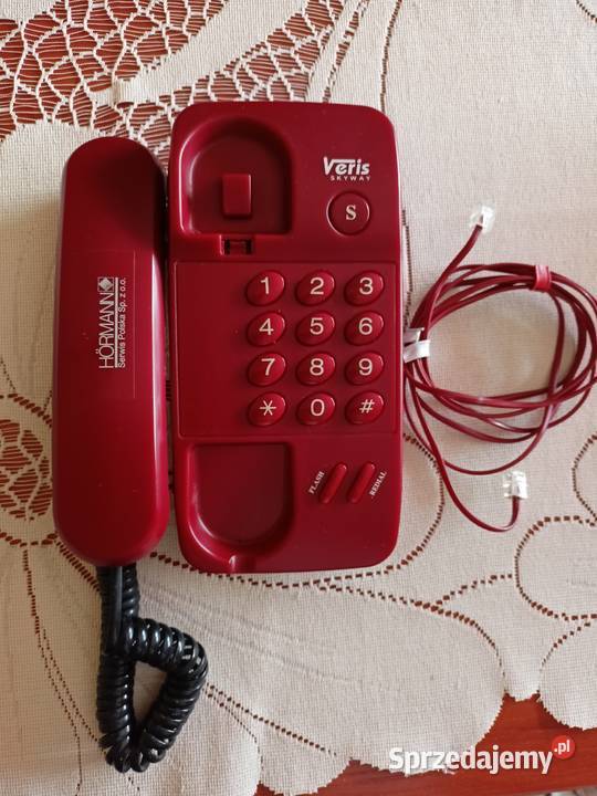 Telefon przewodowy stacjonarny Veris Skyway Przemków