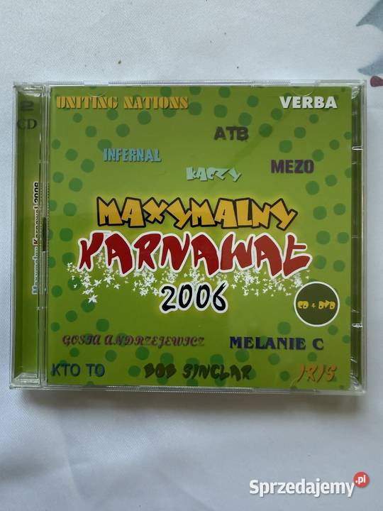 Maxymalny karnawal 2006plyta CDDVD lubelskie Lublin sprzedam