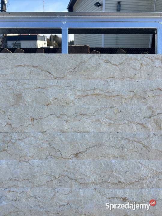 PŁYTKI KAMIENNE Kamień Naturalny Italia Kremowe Płytki elewacyjne mazowieckie Piaseczno