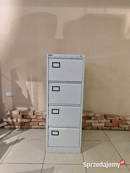 Szafa aktowa metalowa 47x62x133 4 szuflady Góra